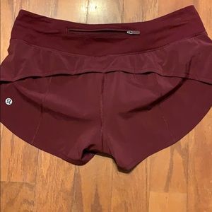 Lululemon Speed Shorts
